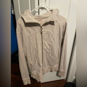 Lululemon gold scuba hoodie